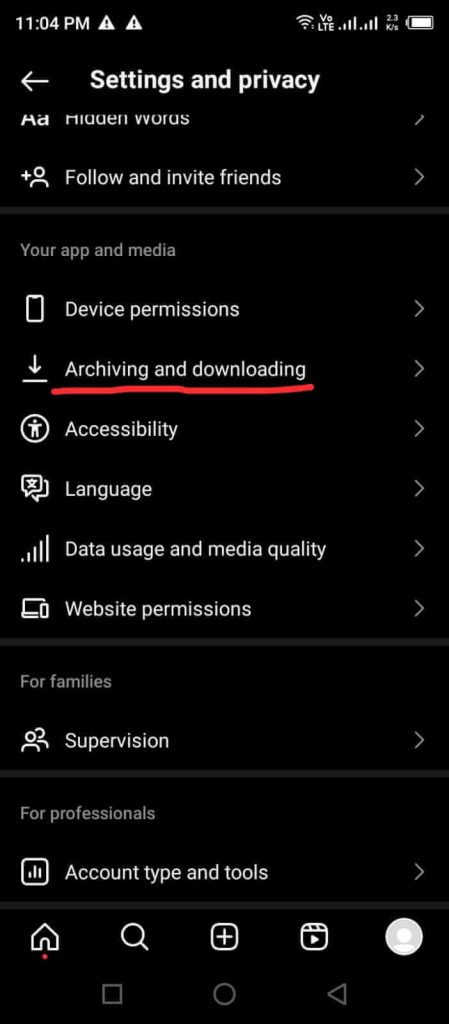 Instagram duplicate issue step 3