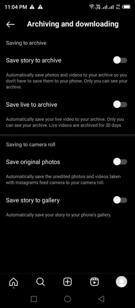disable original posts